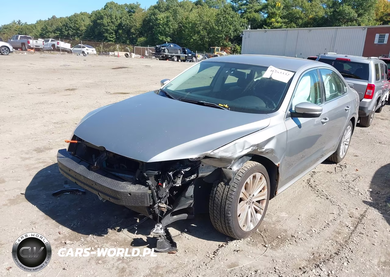 2012 Volkswagen Passat 2.5L Se VIN:1VWBP7A36CC104952 - 2