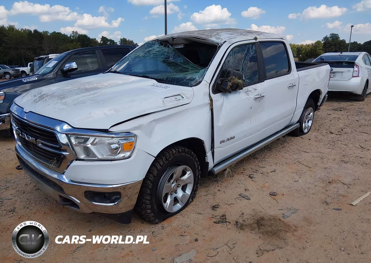 2020 Ram 1500 Big Horn 4X4 5'7 Box VIN:1C6SRFFT9LN306907 - 2