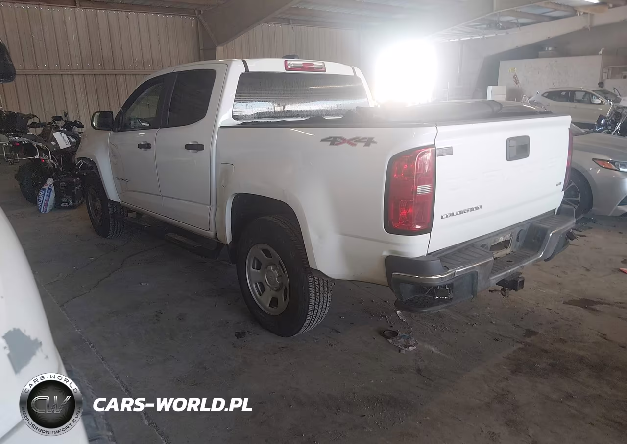 2021 Chevrolet Colorado 4Wd Short Box Wt VIN:1GCGTBEN7M1200847 - 3