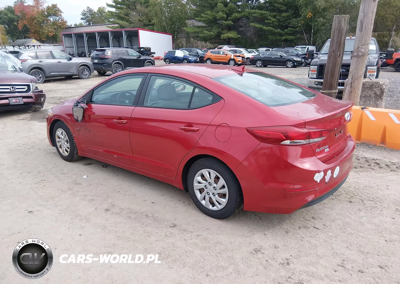 2017 Hyundai Elantra Se VIN:5NPD74LF6HH069214 - 3