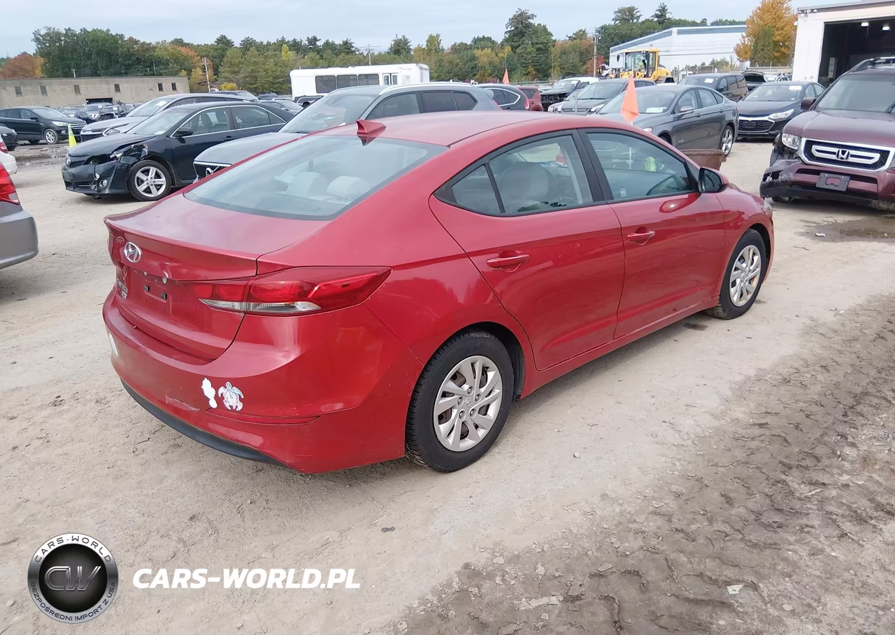 2017 Hyundai Elantra Se VIN:5NPD74LF6HH069214 - 4