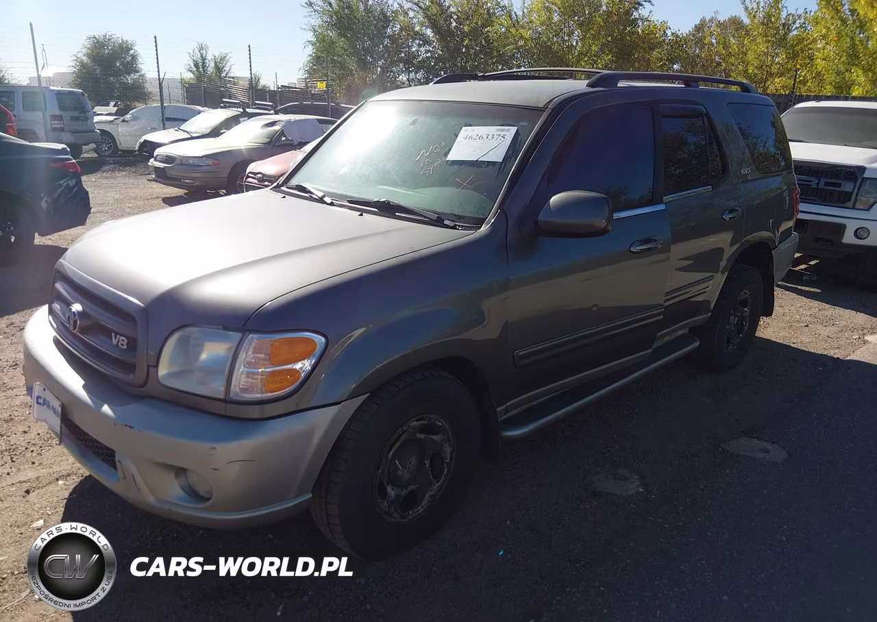 2003 Toyota Sequoia Sr5 V8 VIN:5TDZT34A13S151742 - 2