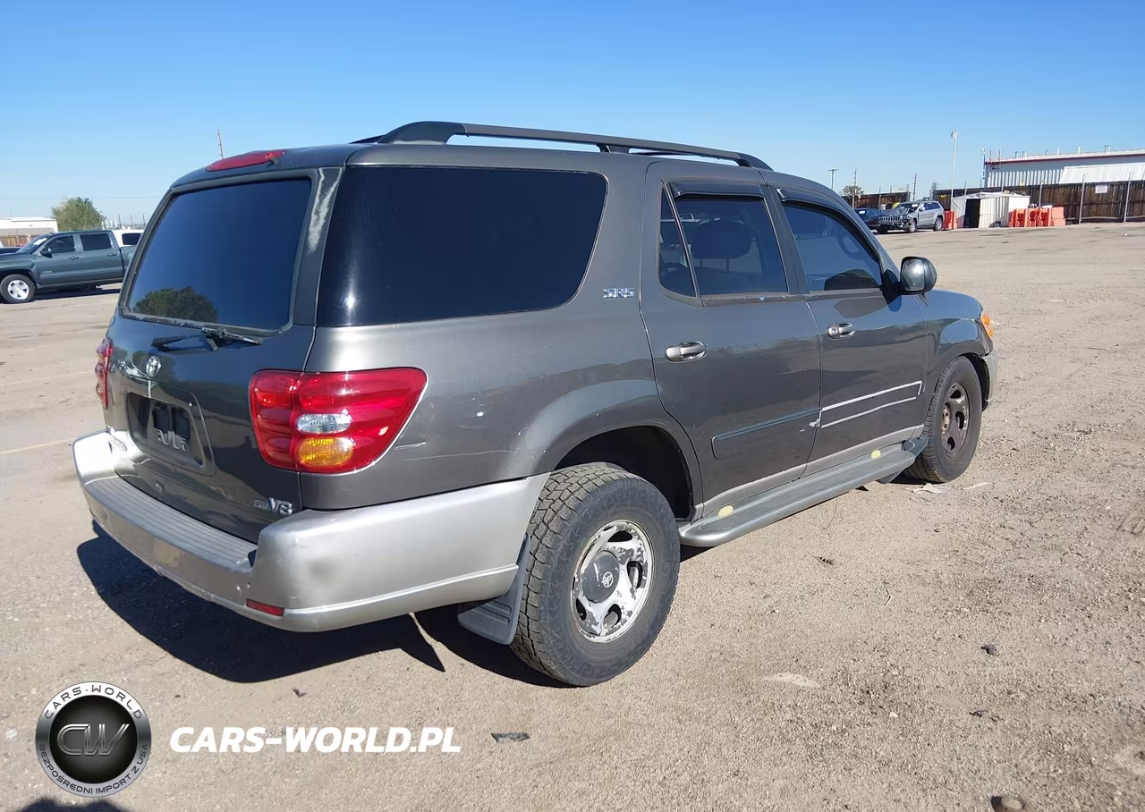 2003 Toyota Sequoia Sr5 V8 VIN:5TDZT34A13S151742 - 4