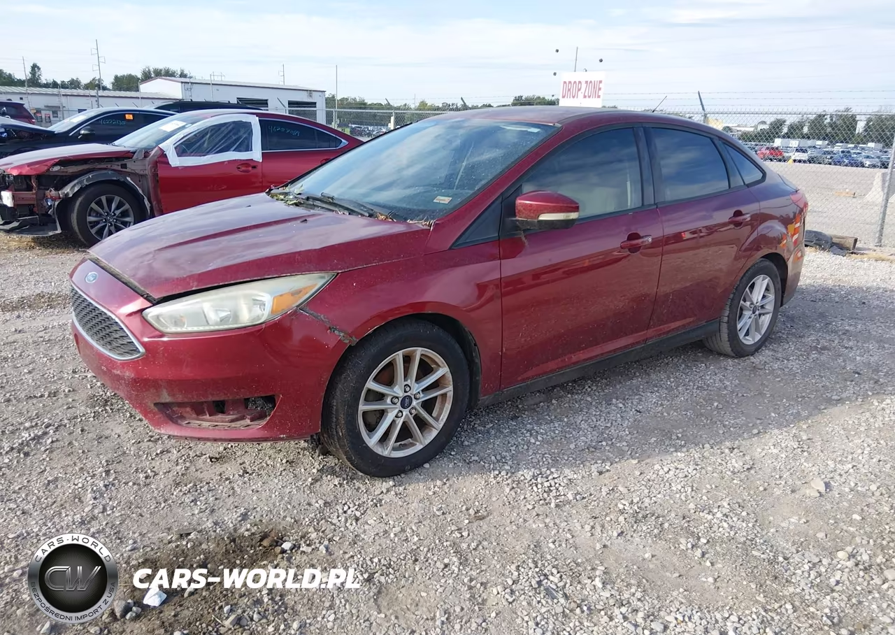 2016 Ford Focus Se VIN:1FADP3F25GL360953 - 2