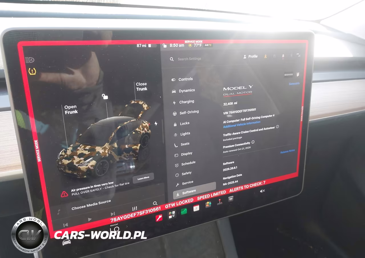 2025 Tesla Model Y Performance Dual Motor All-Wheel Drive VIN:7SAYGDEF7SF310561 - 17