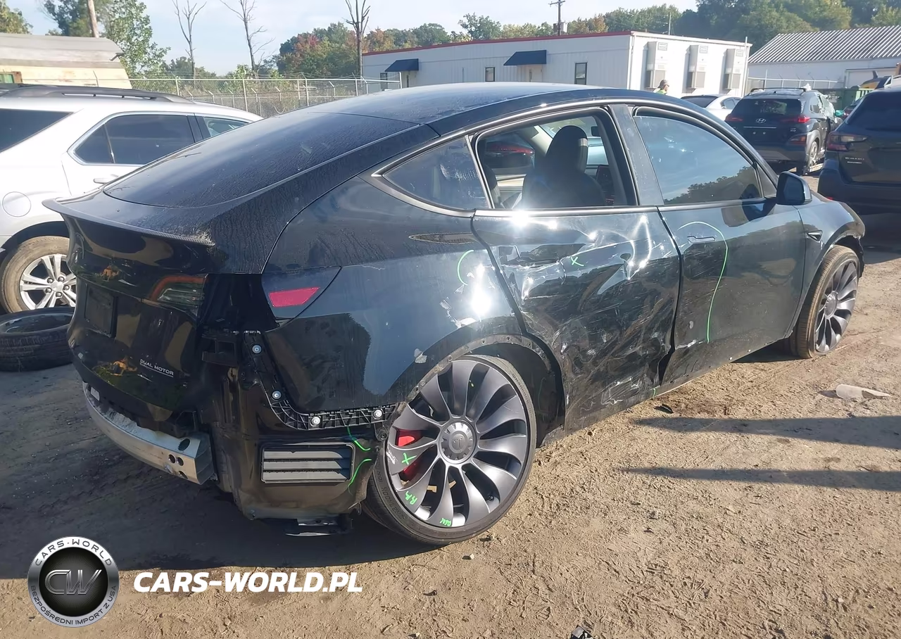2025 Tesla Model Y Performance Dual Motor All-Wheel Drive VIN:7SAYGDEF7SF310561 - 4