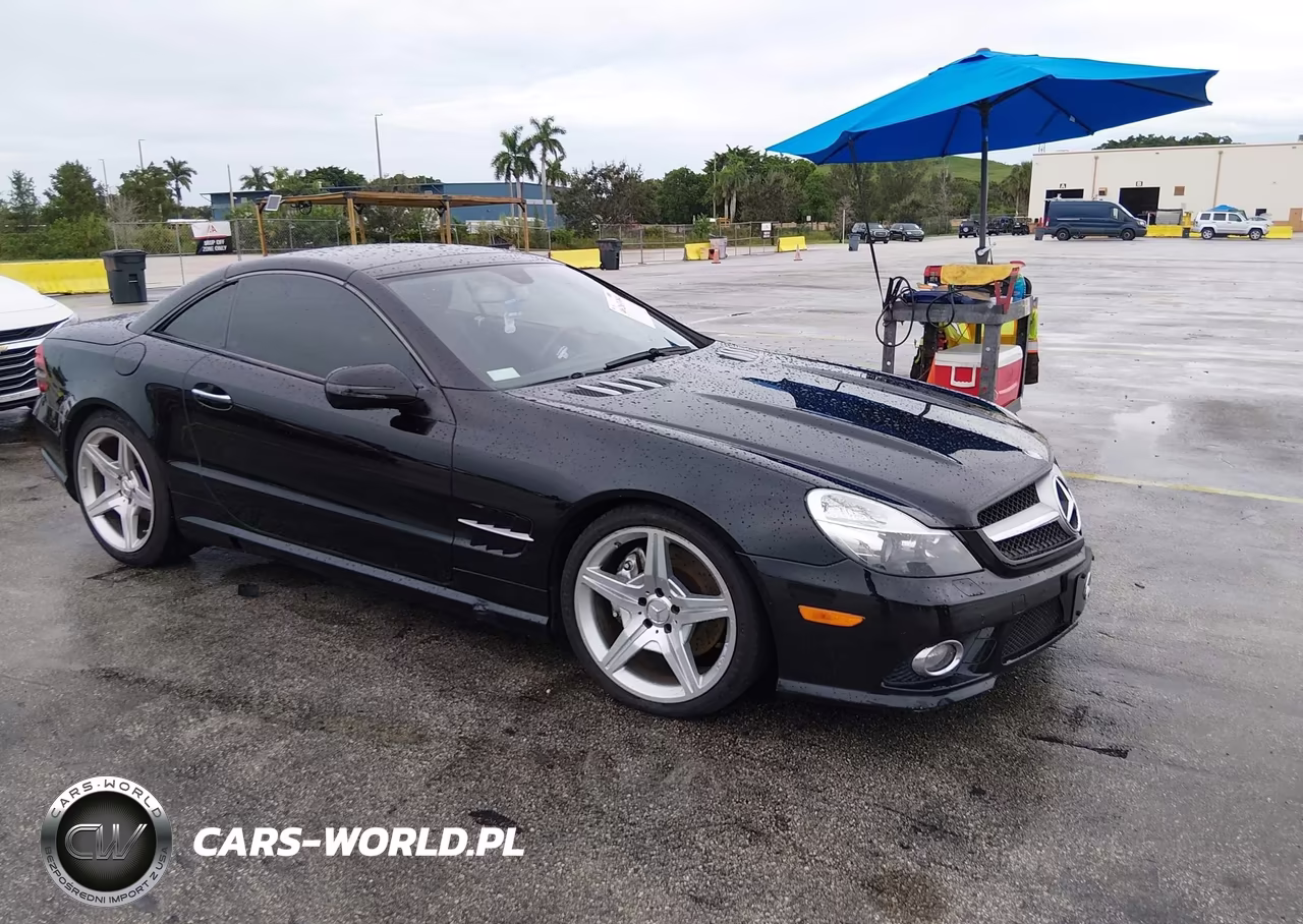 2009 Mercedes-Benz Sl 550 VIN:WDBSK71F59F150516 - 1