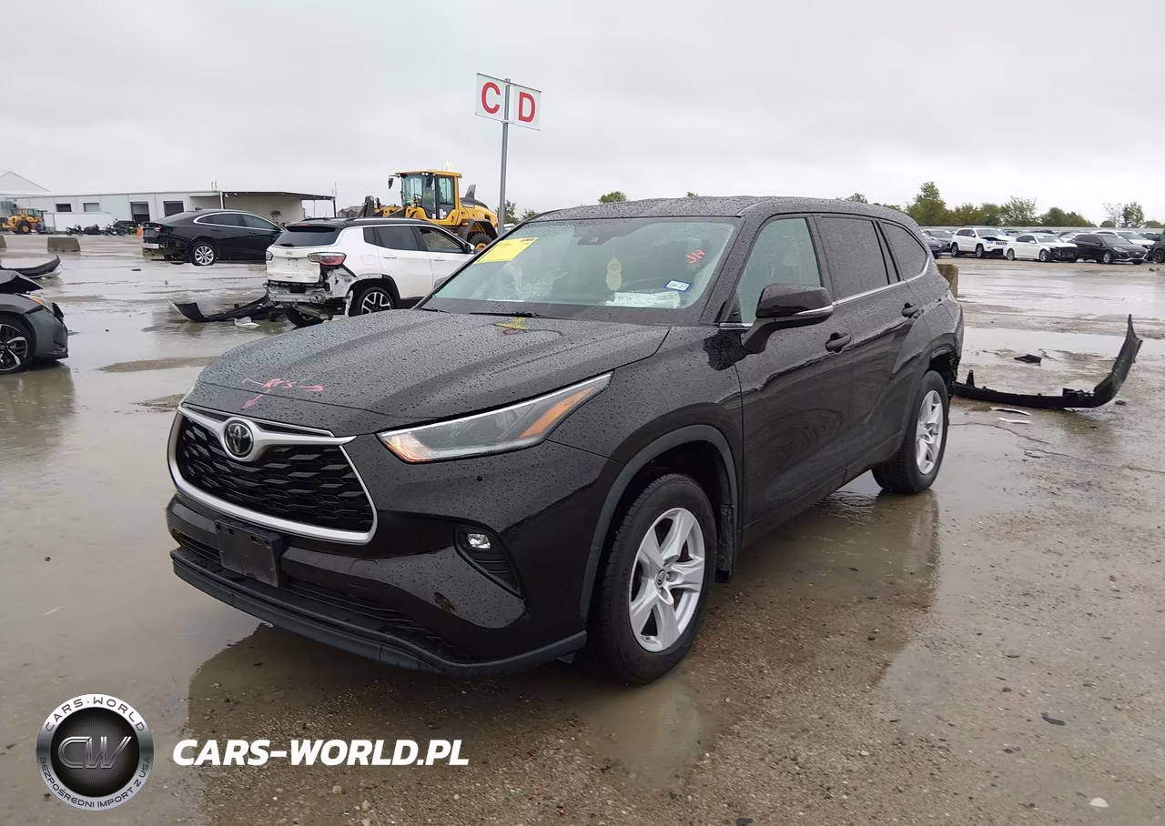 2021 Toyota Highlander Le VIN:5TDZZRAH5MS085989 - 2