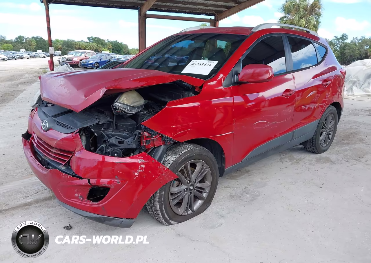2015 Hyundai Tucson Se VIN:KM8JU3AG6FU055569 - 2