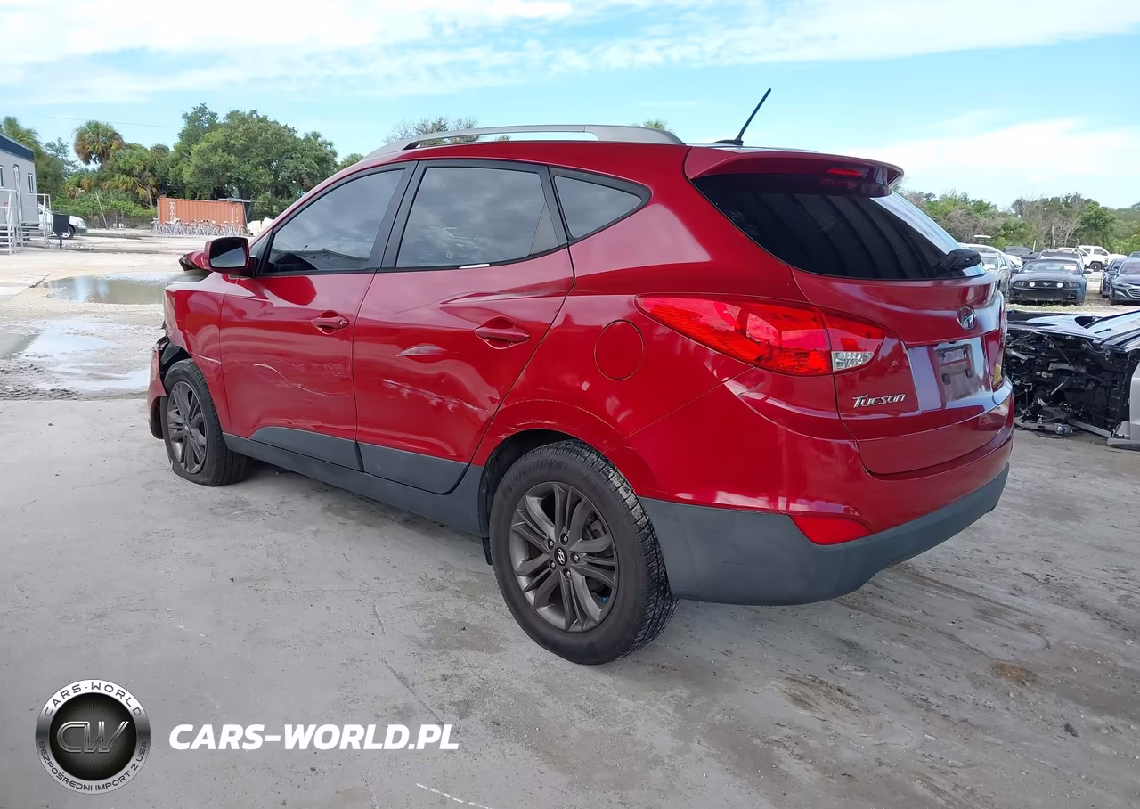 2015 Hyundai Tucson Se VIN:KM8JU3AG6FU055569 - 3