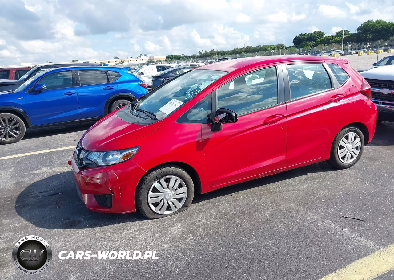 2015 Honda Fit Lx VIN:3HGGK5H5XFM733962 - 2