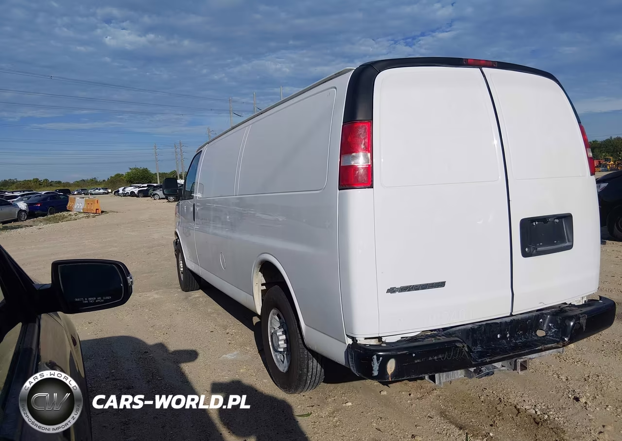2021 Chevrolet Express Cargo Rwd 2500 Extended Wheelbase Wt VIN:1GCWGBF74M1145015 - 3