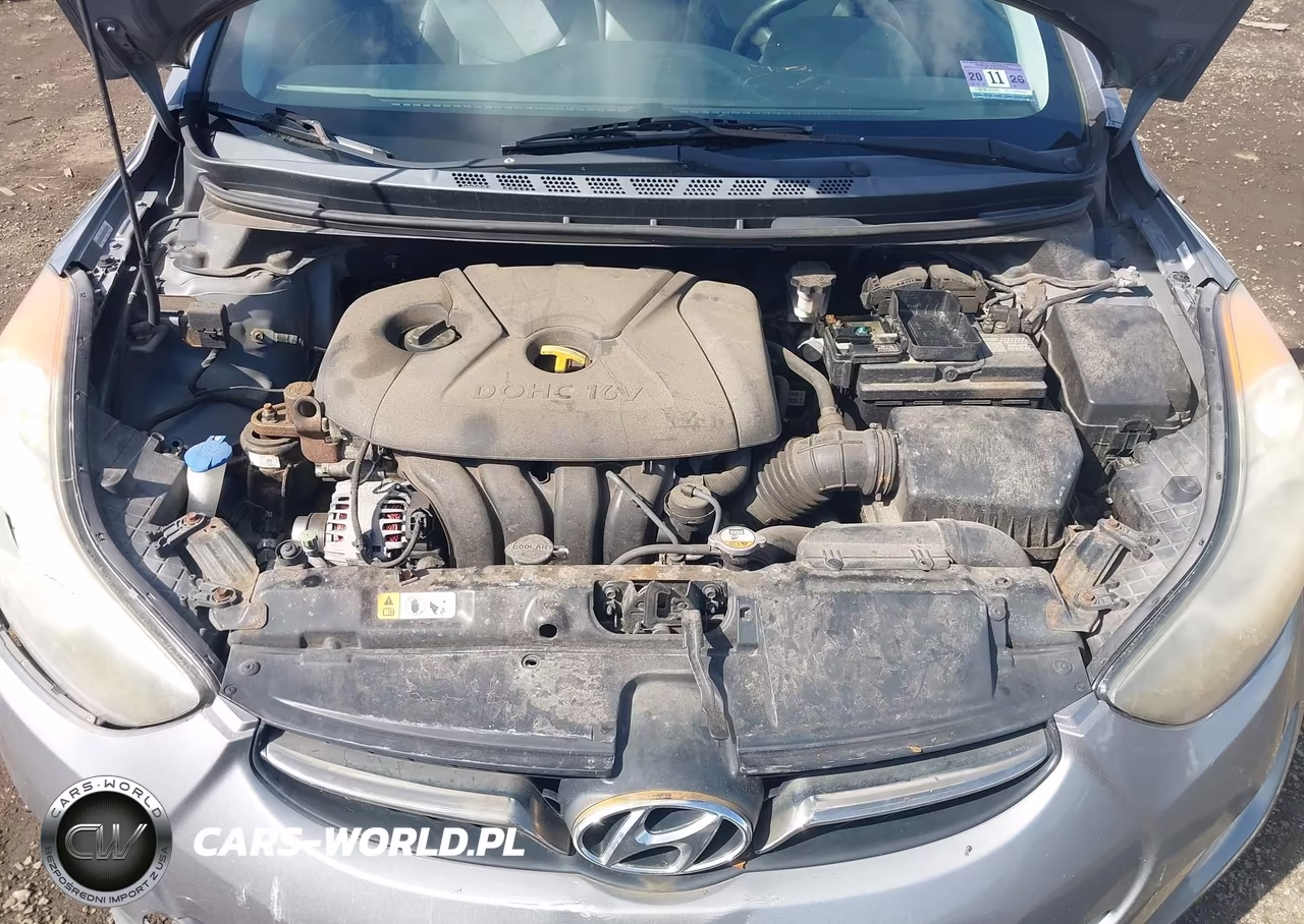 2012 Hyundai Elantra Limited (Ulsan Plant) VIN:KMHDH4AE7CU317794 - 10