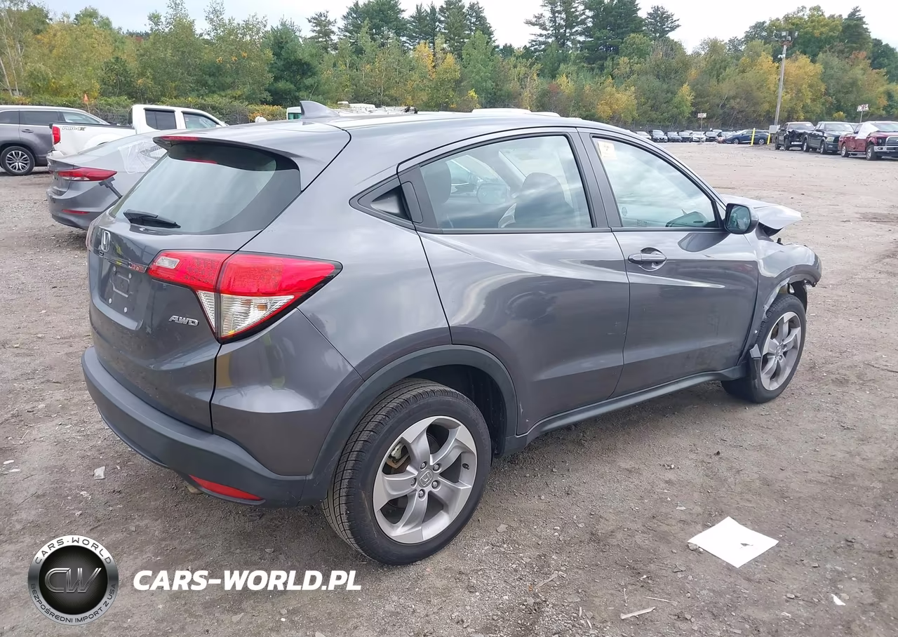 2022 Honda Hr-V Awd Lx VIN:3CZRU6H34NM718761 - 4