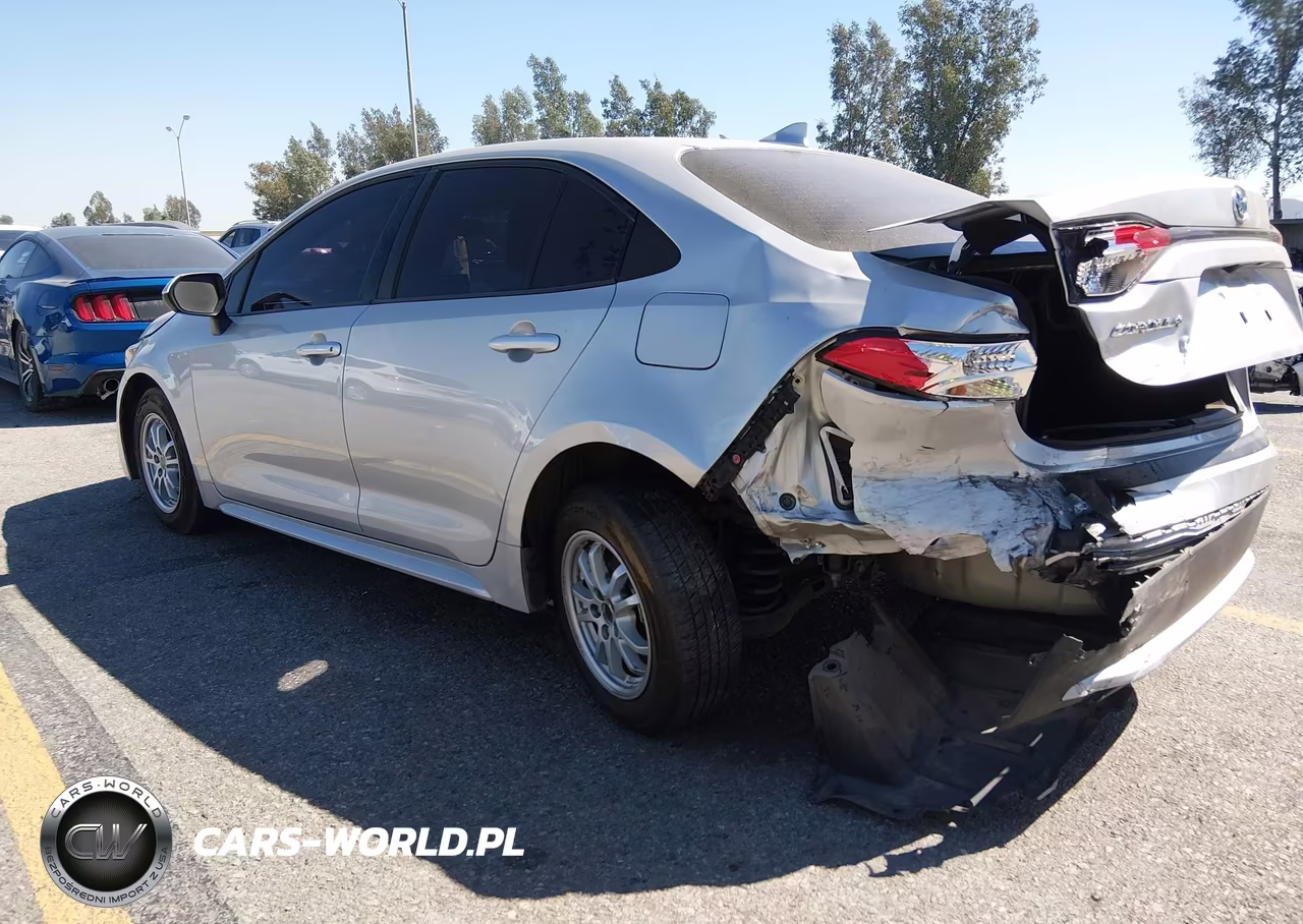 2022 Toyota Corolla Hybrid Le VIN:JTDEAMDE5NJ038972 - 3