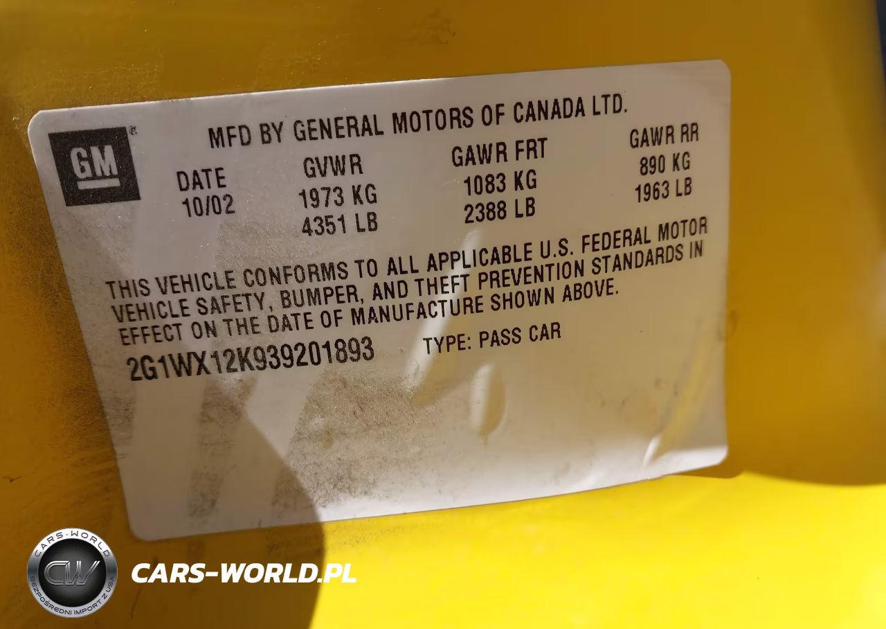 2003 Chevrolet Monte Carlo Ss VIN:2G1WX12K939201893 - 9