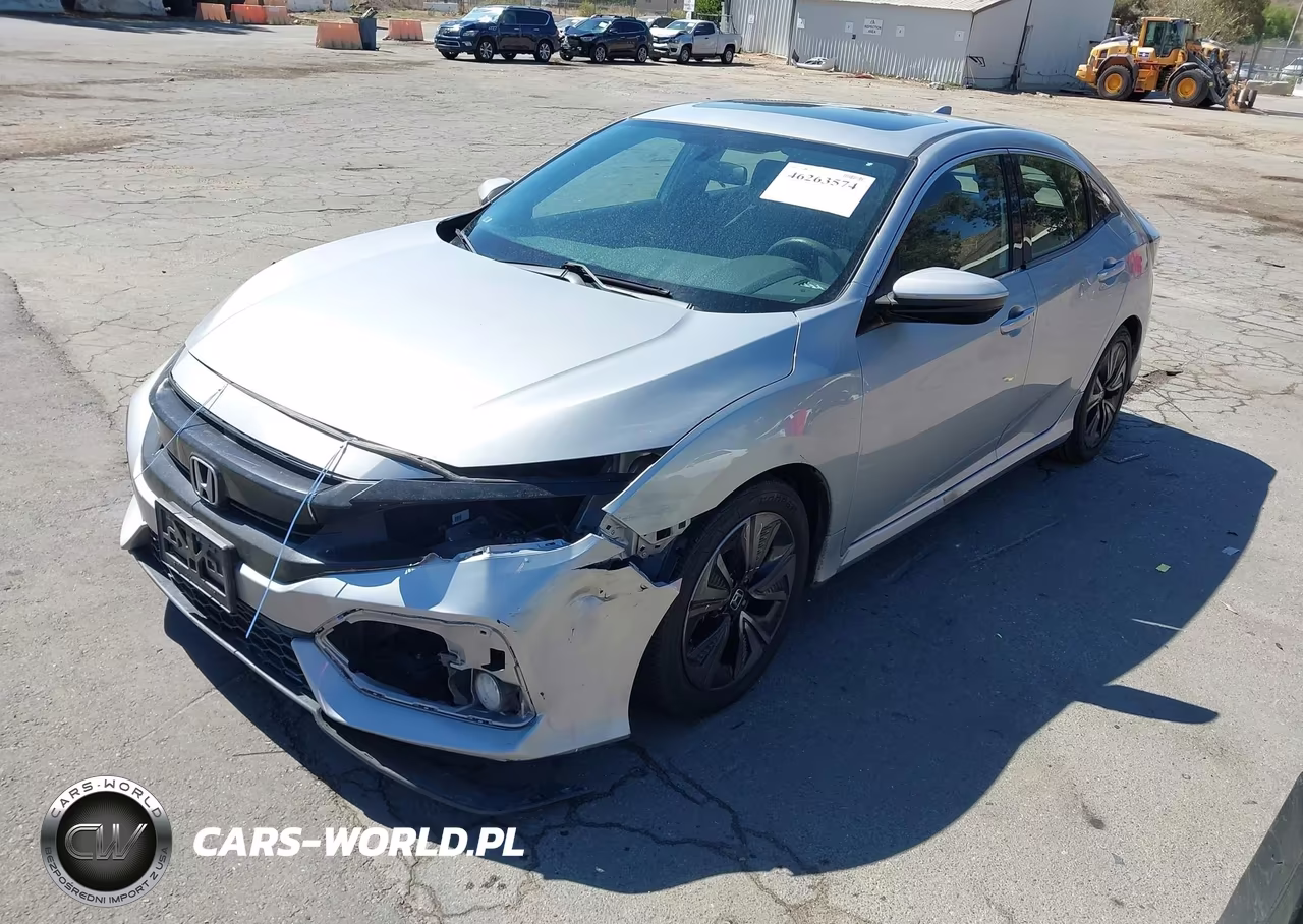 2017 Honda Civic Ex VIN:SHHFK7H56HU428616 - 2