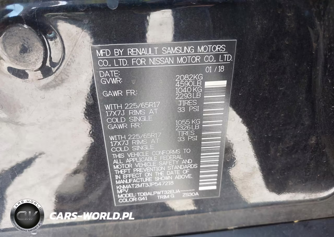 2018 Nissan Rogue S VIN:KNMAT2MT3JP547218 - 9