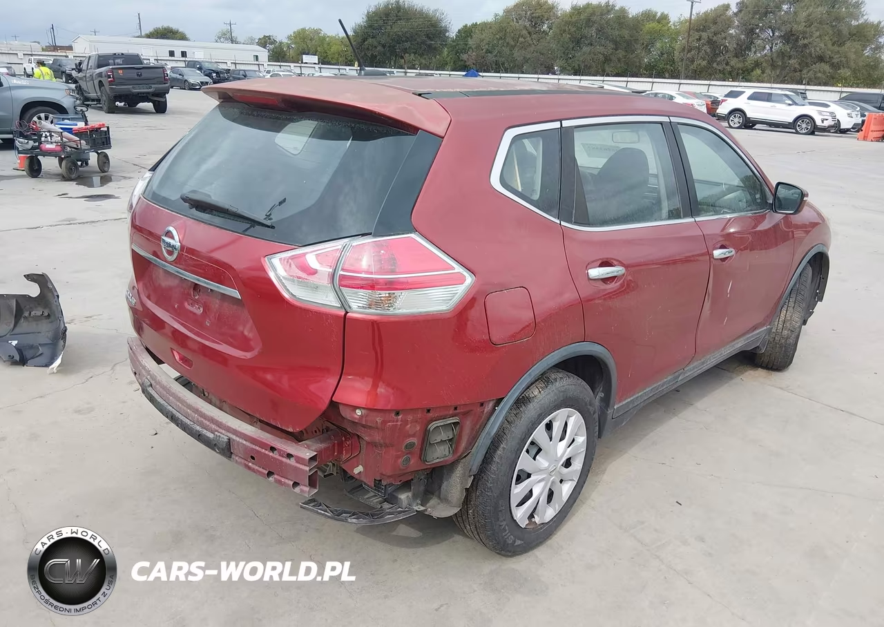2015 Nissan Rogue S VIN:KNMAT2MT9FP566573 - 4