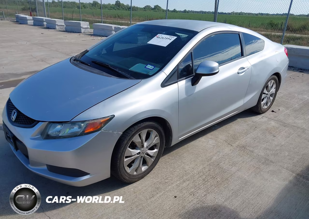 2012 Honda Civic Lx VIN:2HGFG3B58CH545543 - 2