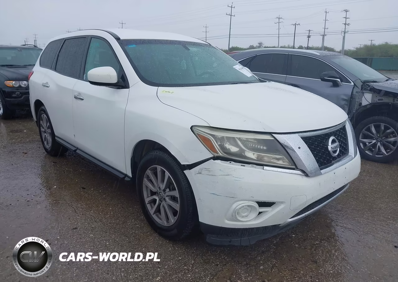 2014 Nissan Pathfinder Platinum-S-Sl-Sv VIN:5N1AR2MN4EC660488 - 1