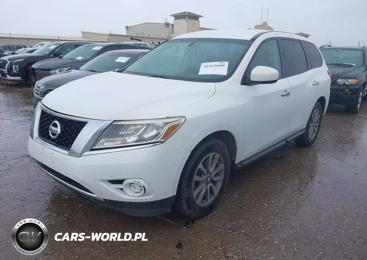 2014 Nissan Pathfinder Platinum-S-Sl-Sv VIN:5N1AR2MN4EC660488 - 2