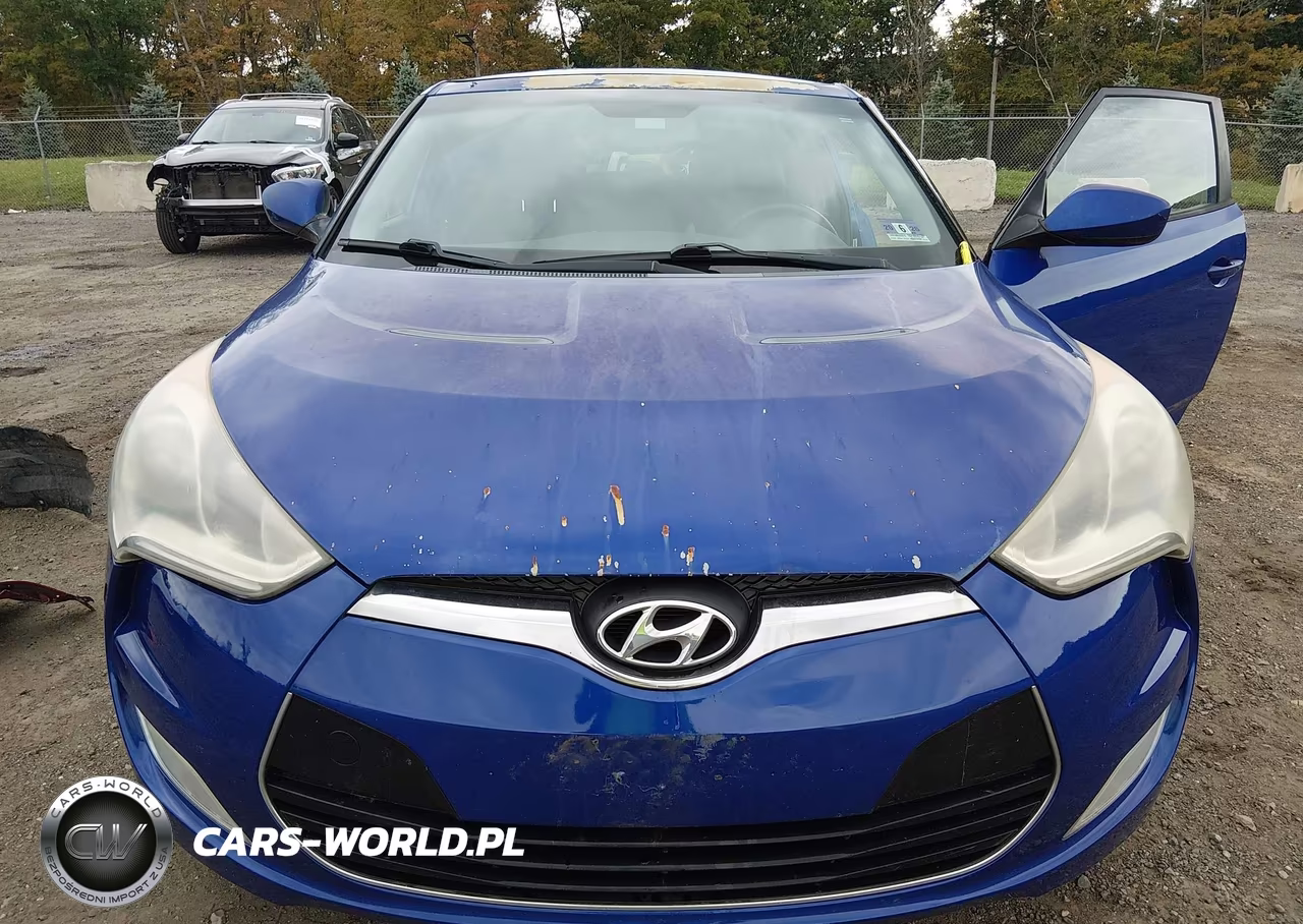 2012 Hyundai Veloster Base W-Black VIN:KMHTC6ADXCU032407 - 6