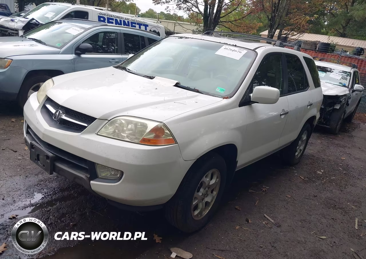 2002 Acura Mdx VIN:2HNYD18642H527313 - 2