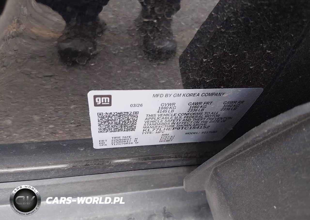 2026 Chevrolet Trax Fwd Lt VIN:KL77LHEP9TC154152 - 9