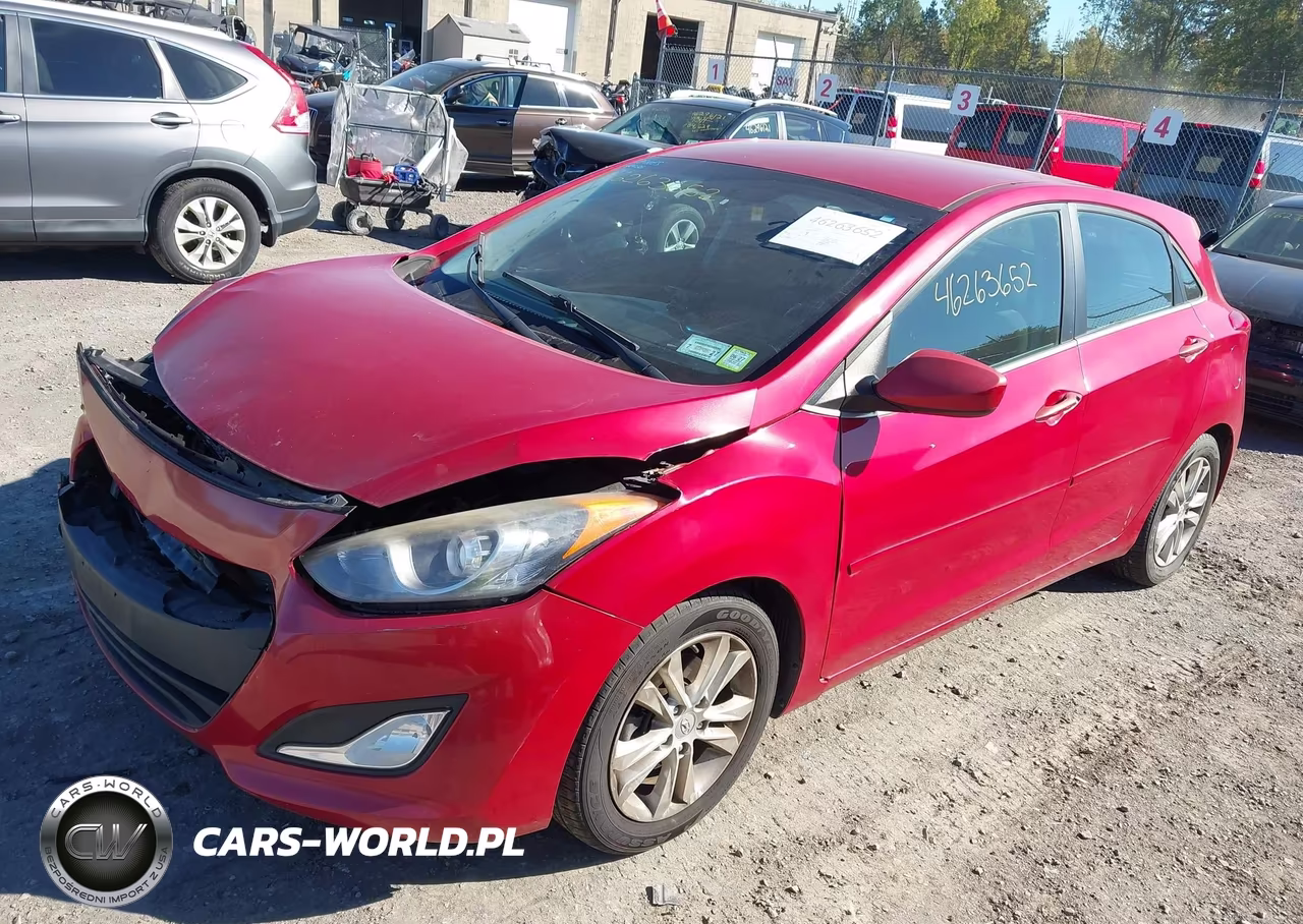 2014 Hyundai Elantra Gt VIN:KMHD35LHXEU214724 - 2