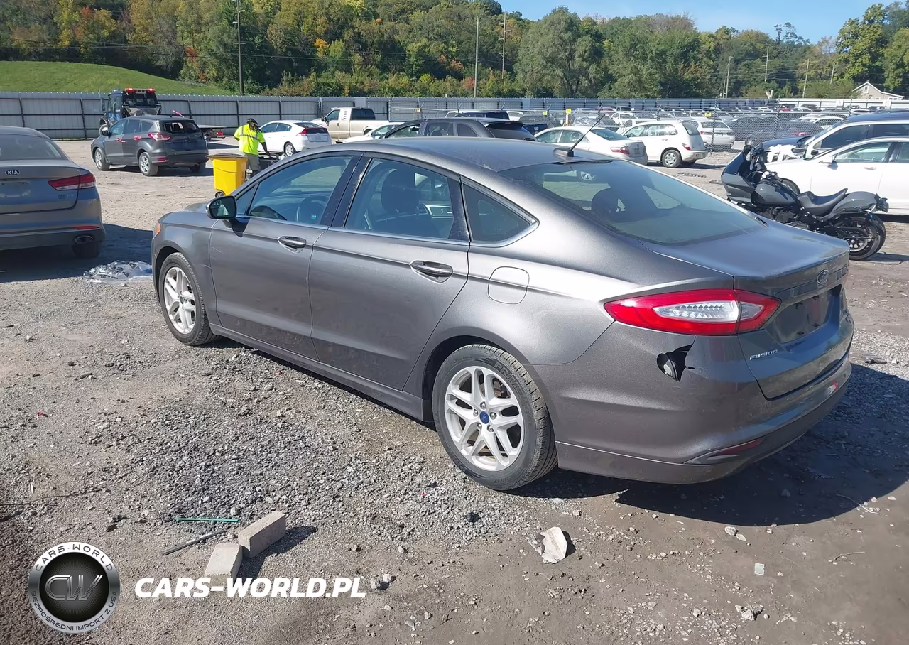 2014 Ford Fusion Se VIN:3FA6P0HD5ER368118 - 3
