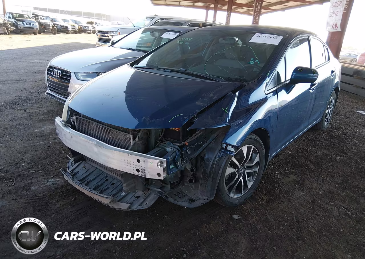 2014 Honda Civic Ex VIN:19XFB2F80EE030921 - 2