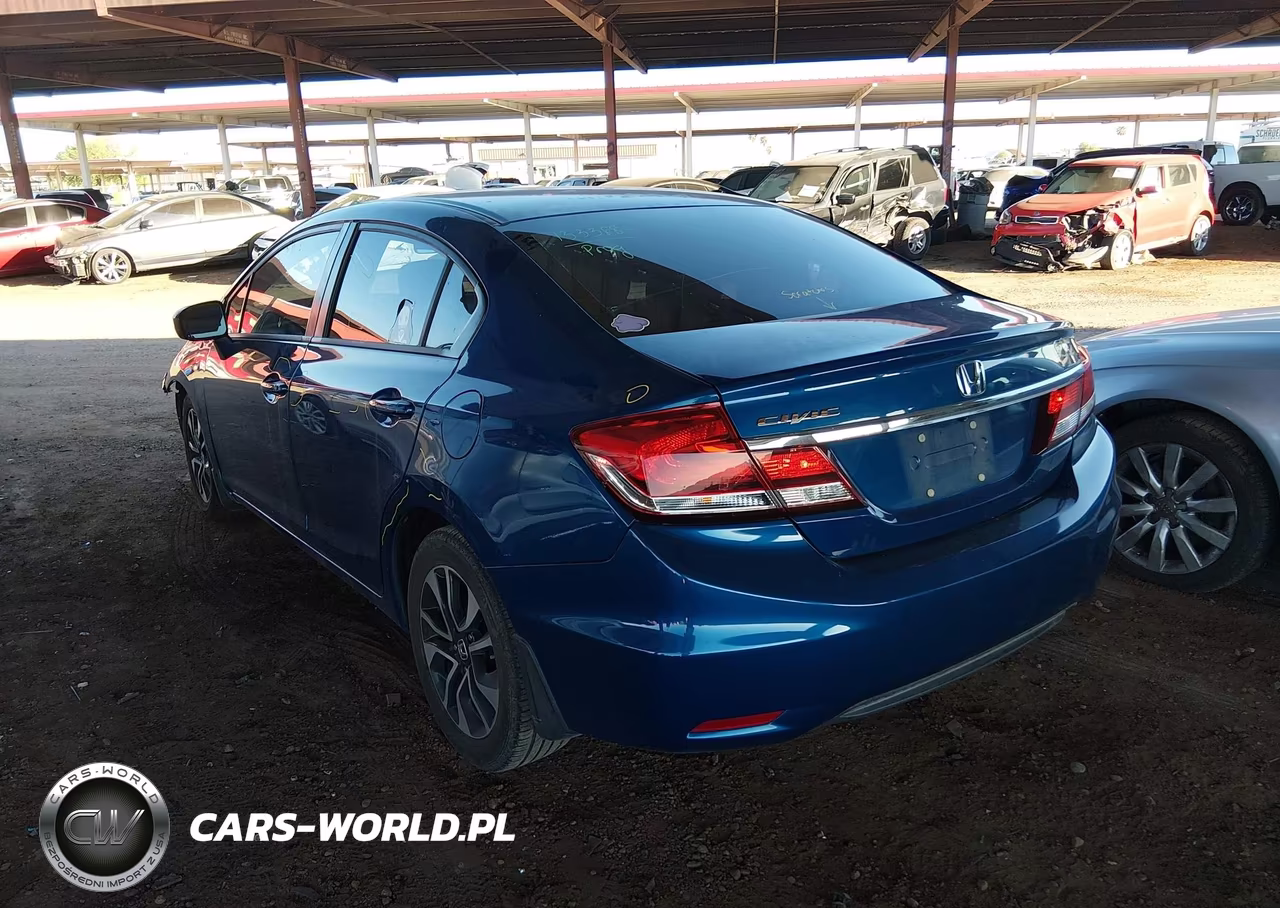 2014 Honda Civic Ex VIN:19XFB2F80EE030921 - 3