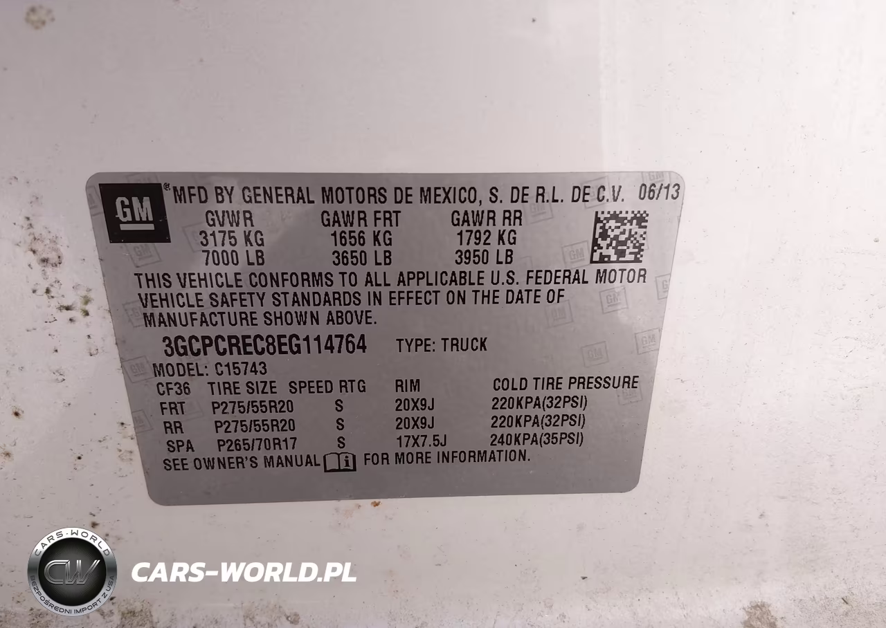 2014 Chevrolet Silverado 1500 1Lt VIN:3GCPCREC8EG114764 - 9