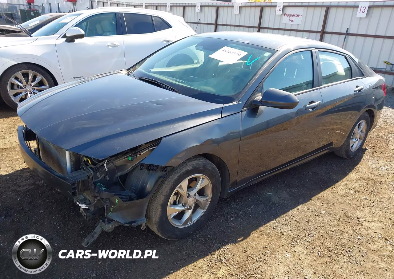 2021 Hyundai Elantra Se VIN:5NPLL4AG4MH024639 - 2