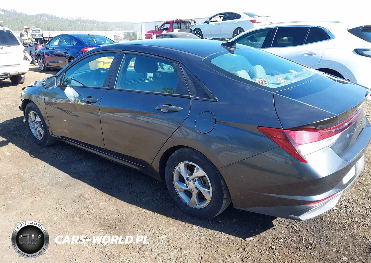 2021 Hyundai Elantra Se VIN:5NPLL4AG4MH024639 - 3