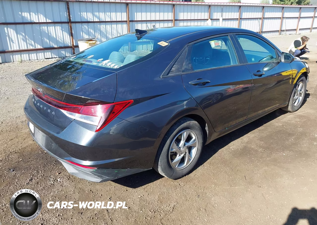 2021 Hyundai Elantra Se VIN:5NPLL4AG4MH024639 - 4