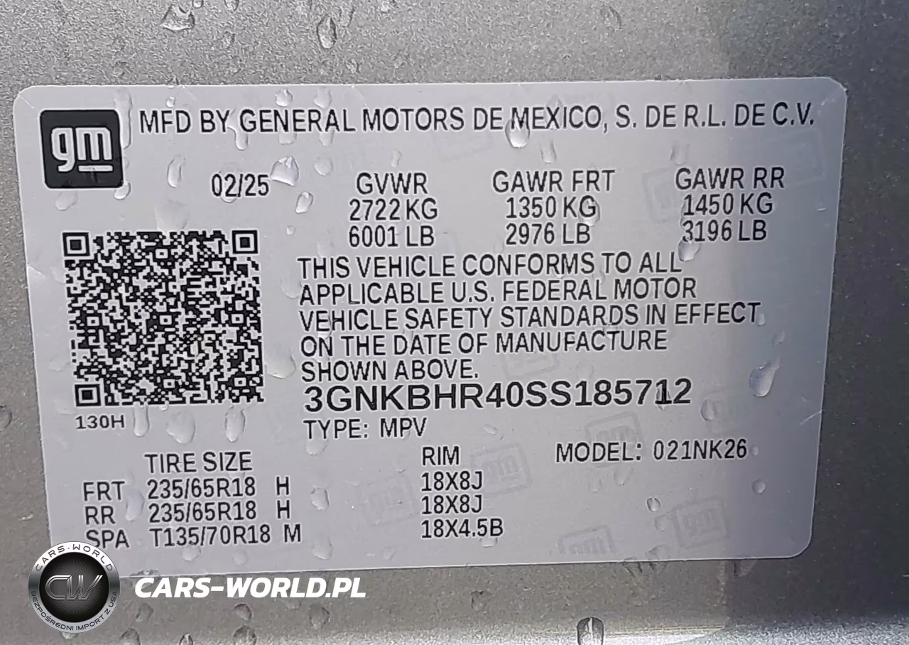 2025 Chevrolet Blazer Awd 2Lt VIN:3GNKBHR40SS185712 - 9