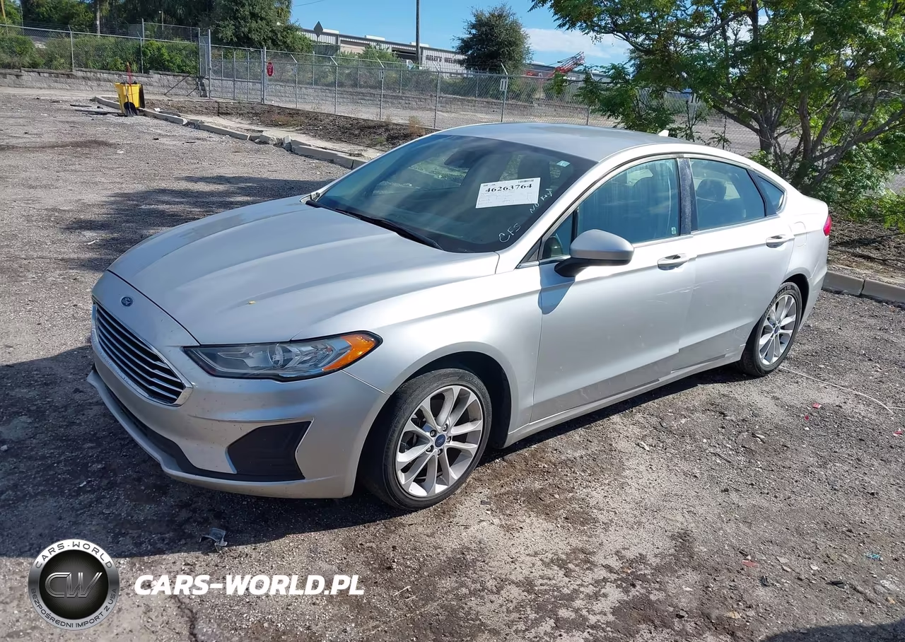 2019 Ford Fusion Se VIN:3FA6P0HD1KR258341 - 2