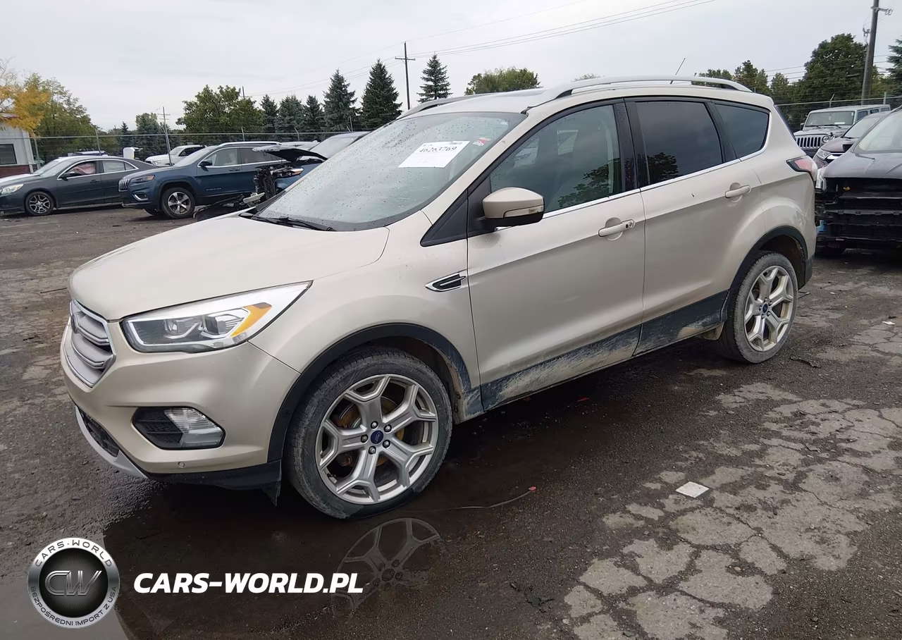 2017 Ford Escape Titanium VIN:1FMCU0JD8HUB23256 - 2