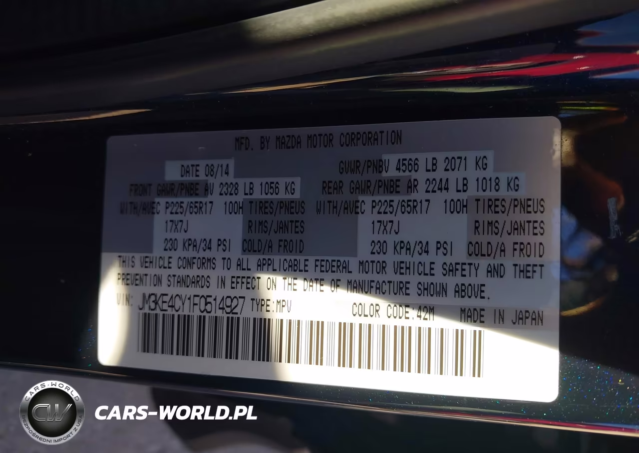 2015 Mazda Cx-5 Touring VIN:JM3KE4CY1F0514927 - 9