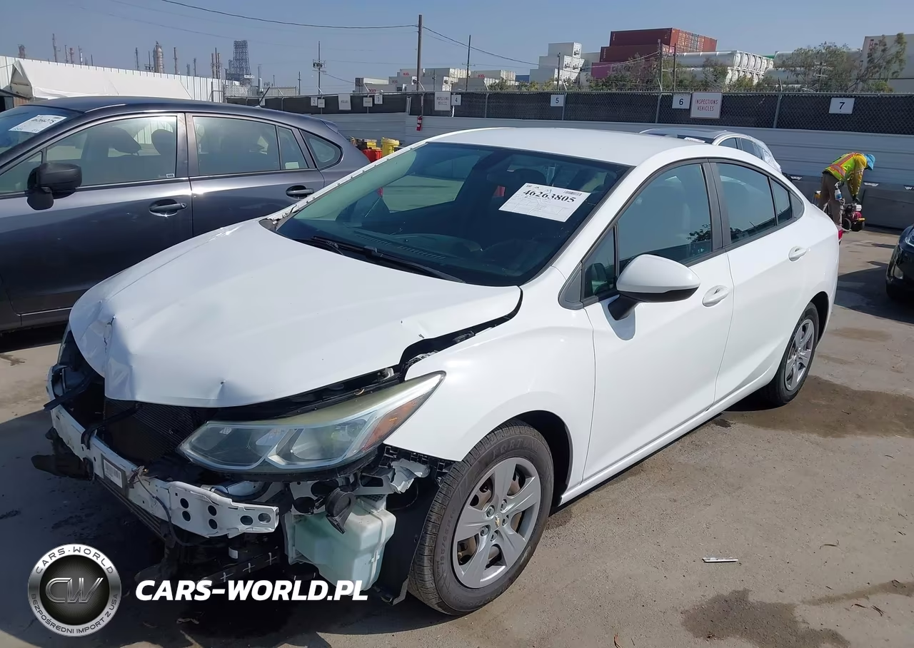 2018 Chevrolet Cruze Ls Auto VIN:1G1BC5SM7J7143395 - 2
