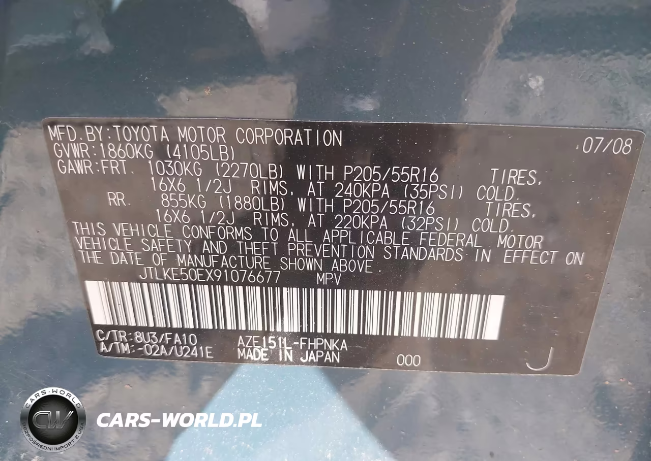 2009 Scion Xb VIN:JTLKE50EX91076677 - 9