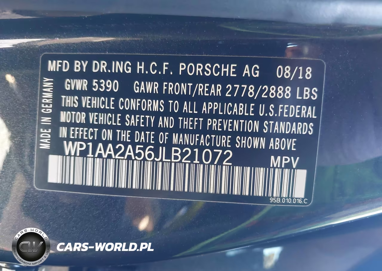 2018 Porsche Macan Sport Edition VIN:WP1AA2A56JLB21072 - 9