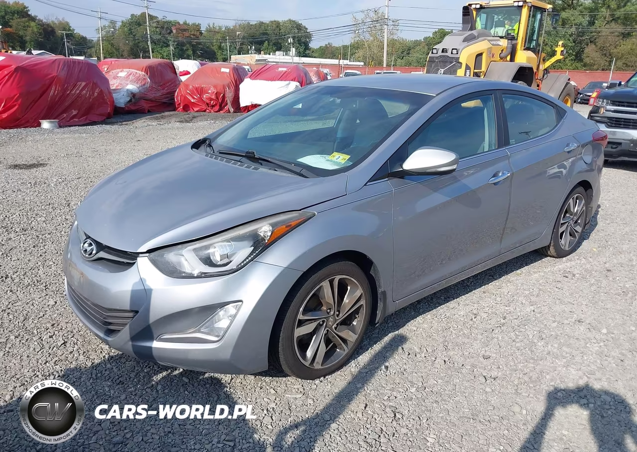 2015 Hyundai Elantra Limited VIN:5NPDH4AE7FH619749 - 2