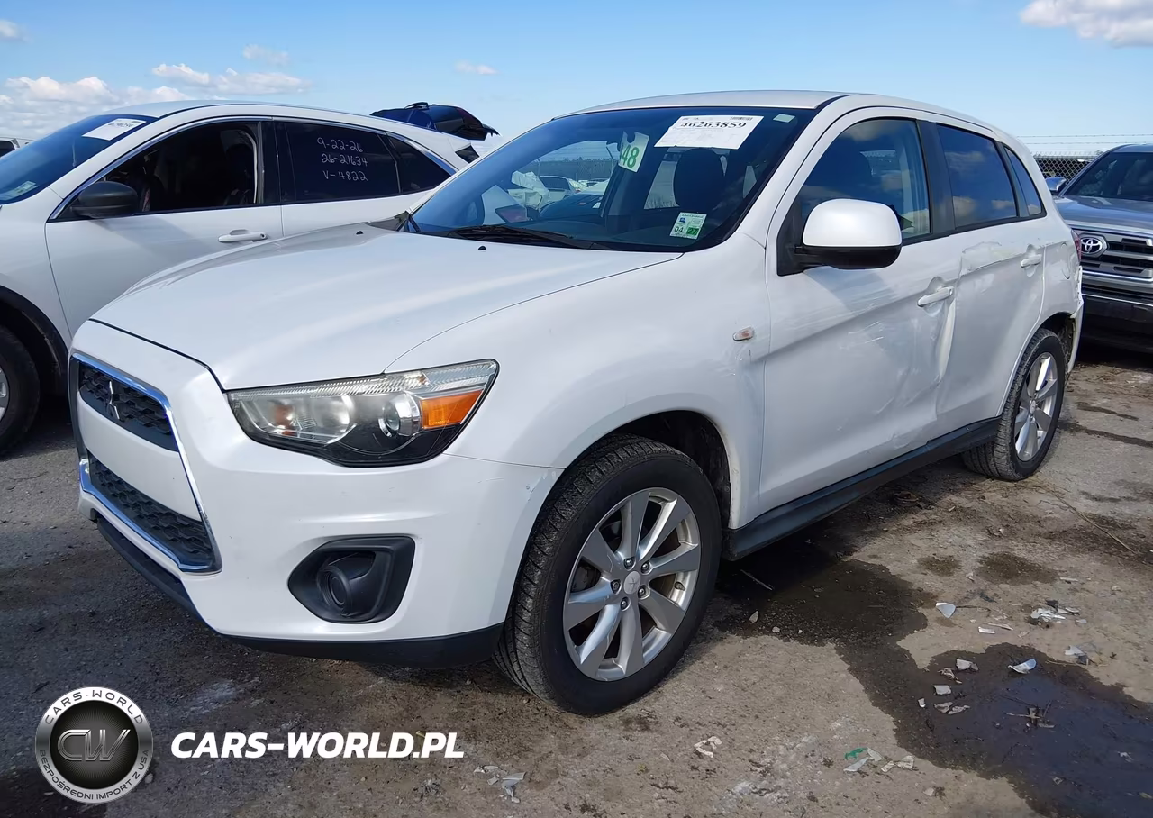 2015 Mitsubishi Outlander Sport Es VIN:4A4AP3AU7FE012444 - 2