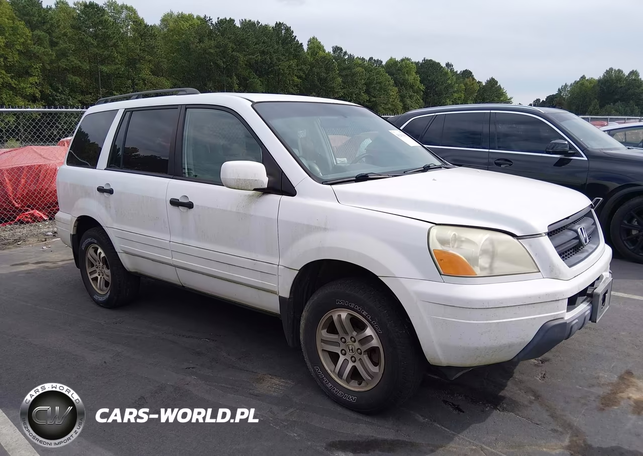 2003 Honda Pilot Ex-L VIN:2HKYF18533H574056 - 1