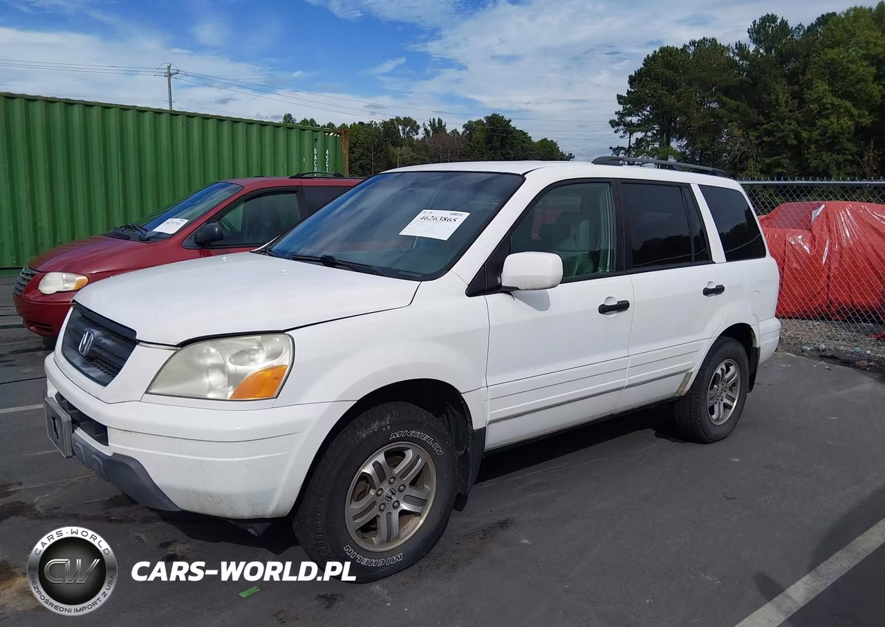 2003 Honda Pilot Ex-L VIN:2HKYF18533H574056 - 2