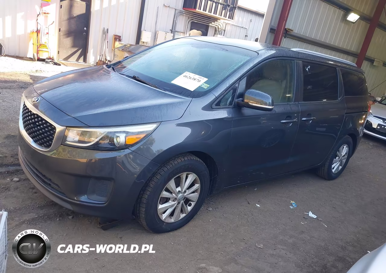 2015 Kia Sedona Lx VIN:KNDMB5C17F6073921 - 2