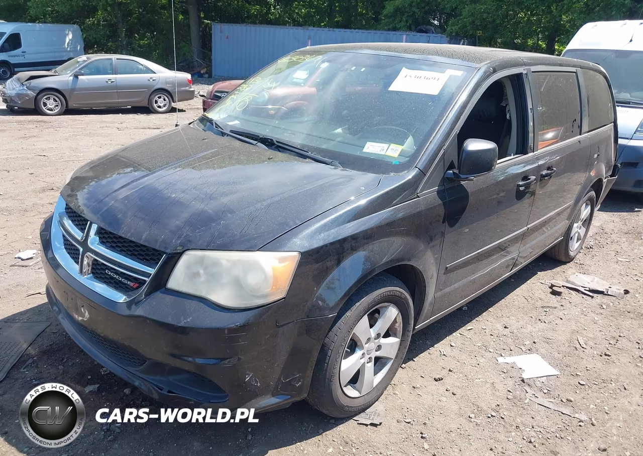 2013 Dodge Grand Caravan Se VIN:2C4RDGBG0DR534982 - 2